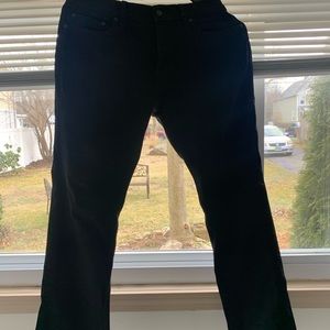 Black hollister boot cut jeans